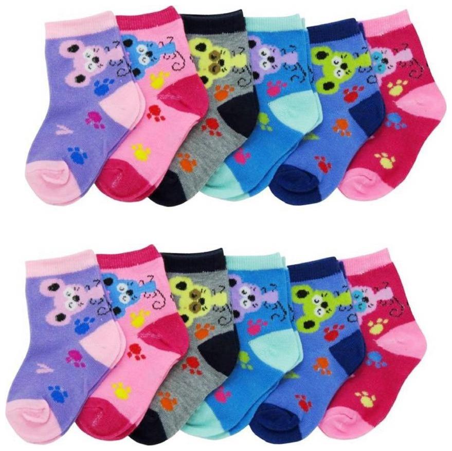 

TIWA KIDS SOCKS MULTI COLOR PAIR OF 12 AGE 7-9 Years