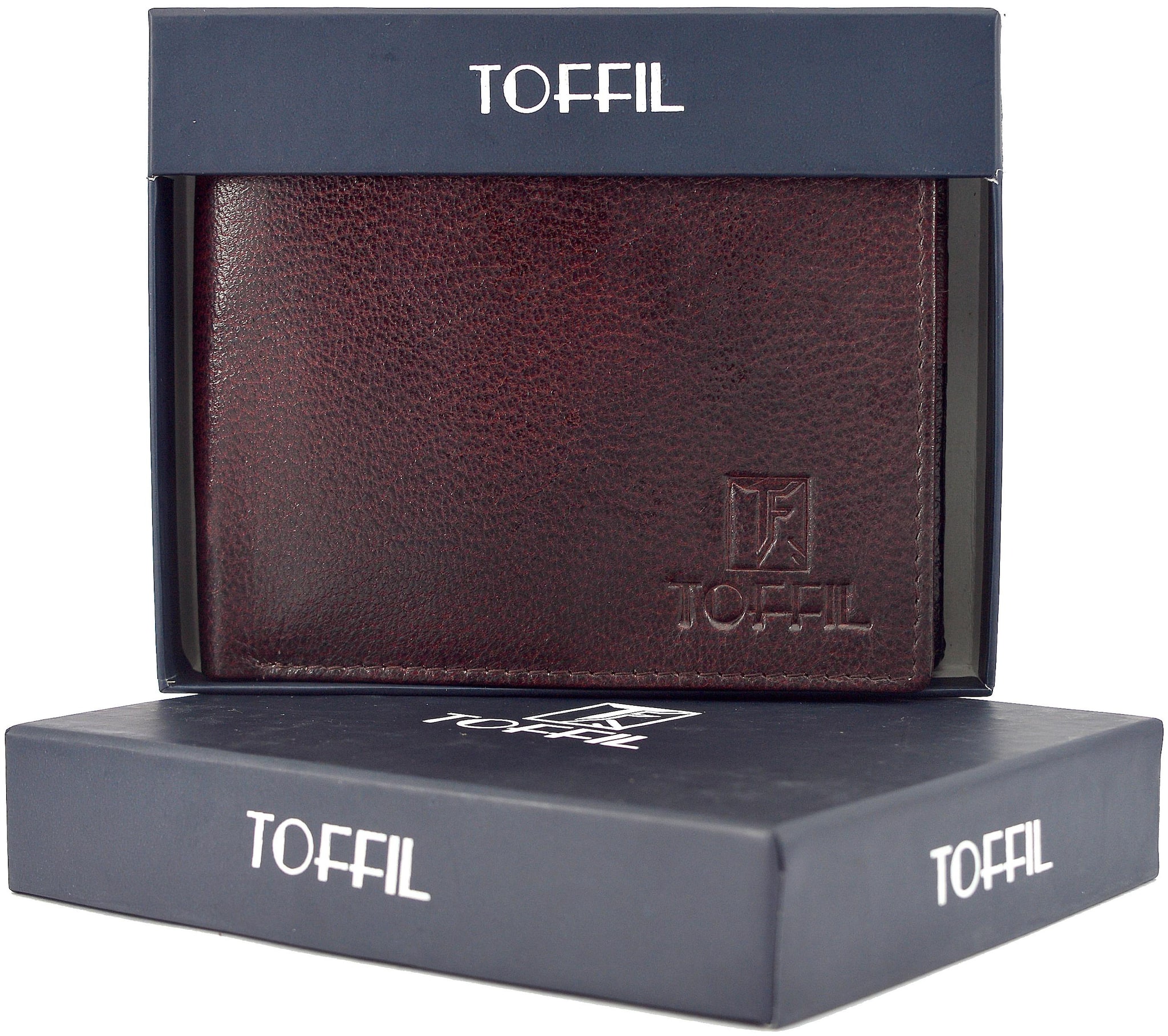 

TOFFIL Men Brown Leather Bi-Fold Wallet ( Pack of 1 )