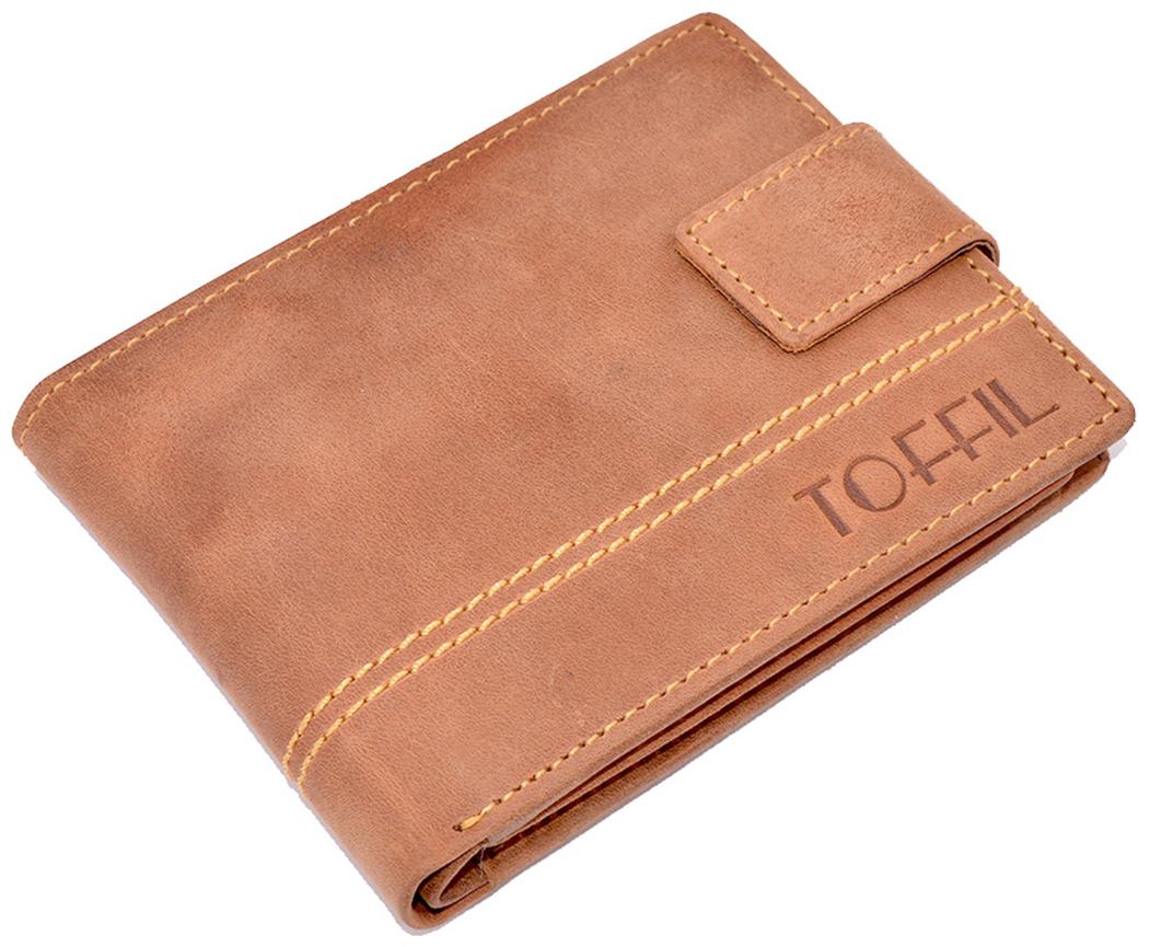 

TOFFIL Men Brown Leather Bi-Fold Wallet ( Pack of 1 )