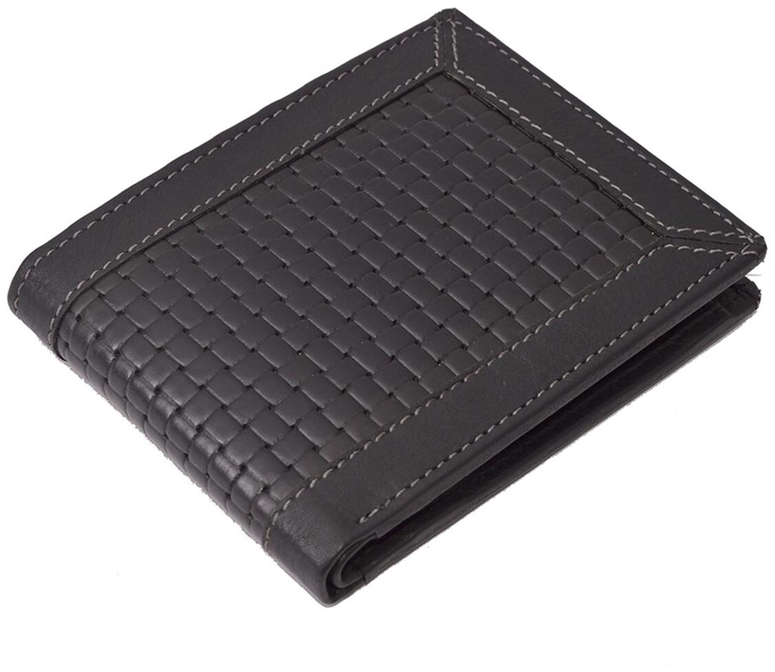 

TOFFIL Men Black Leather Bi-Fold Wallet ( Pack of 1 )