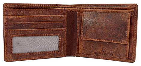 

TOFFIL Men Brown Leather Bi-Fold Wallet ( Pack of 1 )