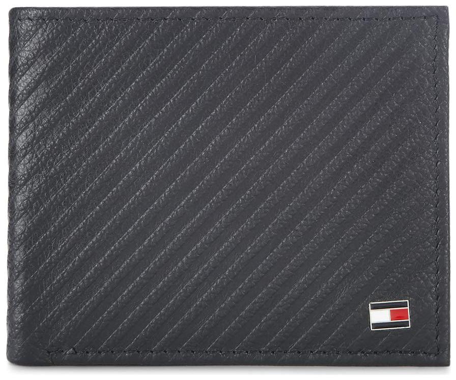 

Tommy Hilfiger Men Black Leather Bi-Fold Wallet ( Pack of 1 )