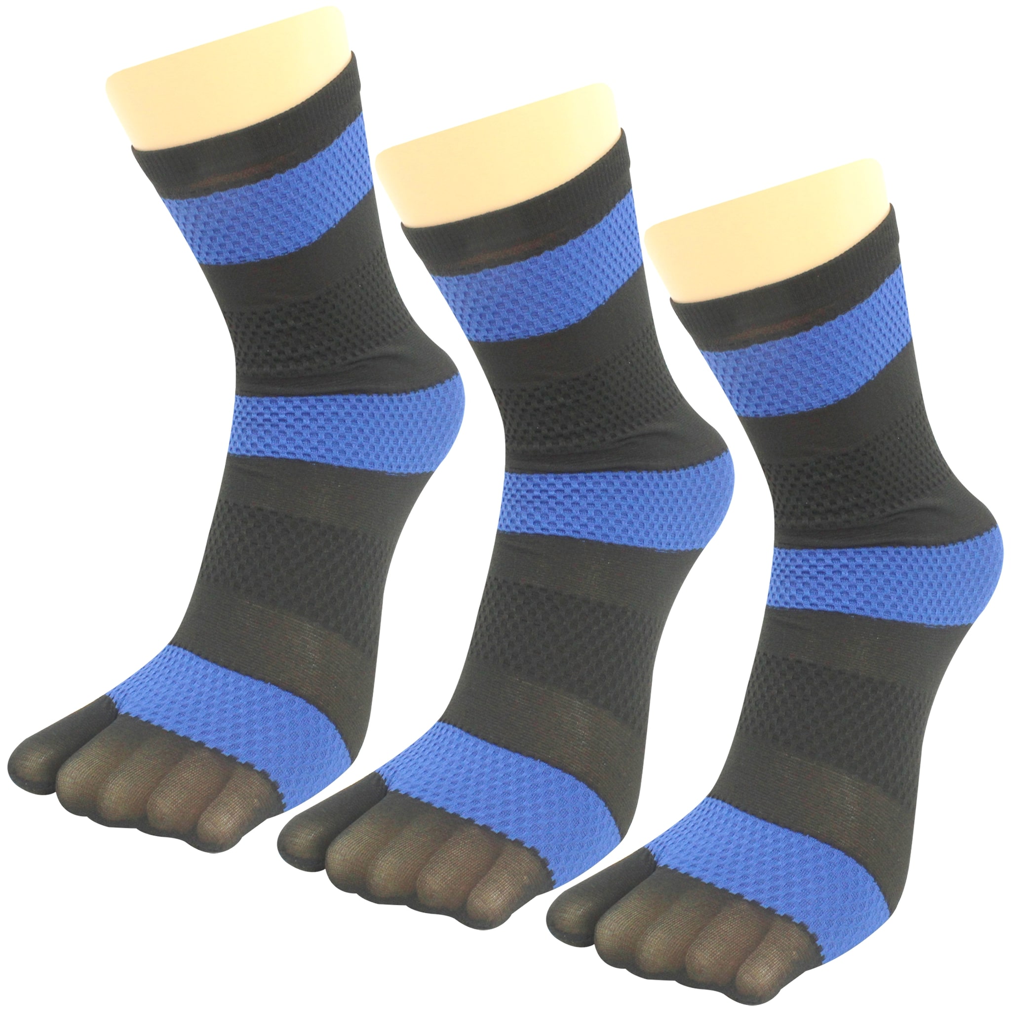 

Top N Toe Women Multicolor Cotton Ankle Length Thumb Socks S1156
