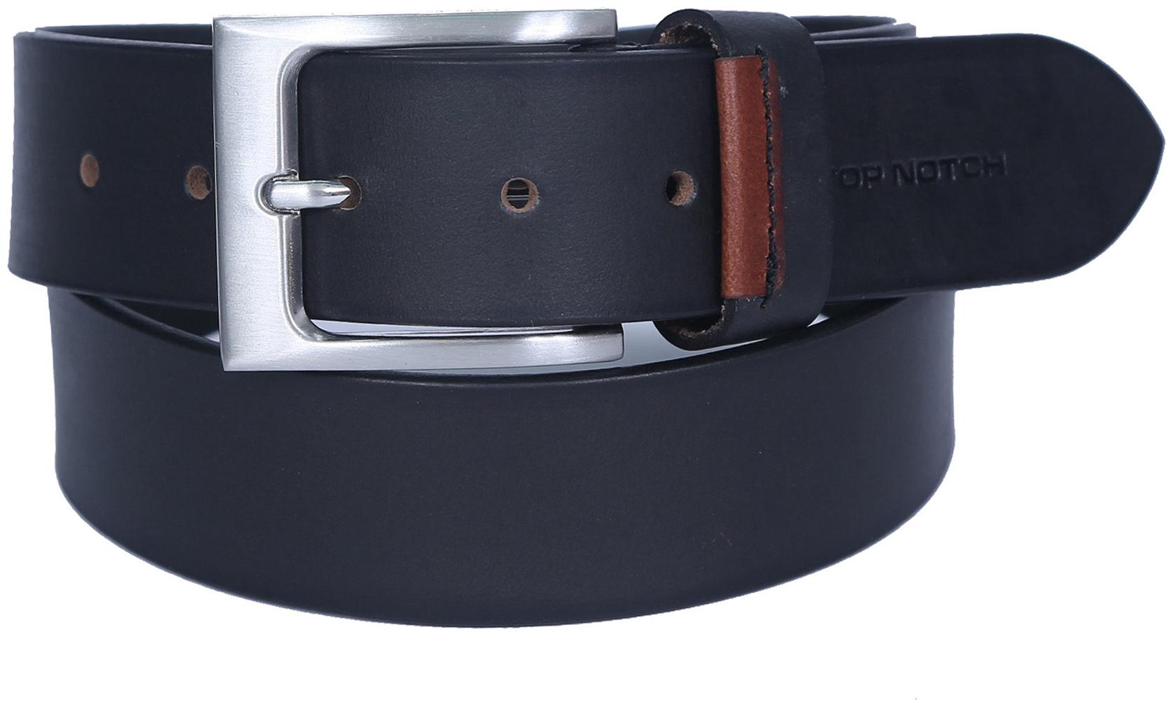 

Top Notch Men s Leather Belt For Casual And Formal Wear (Black 40)