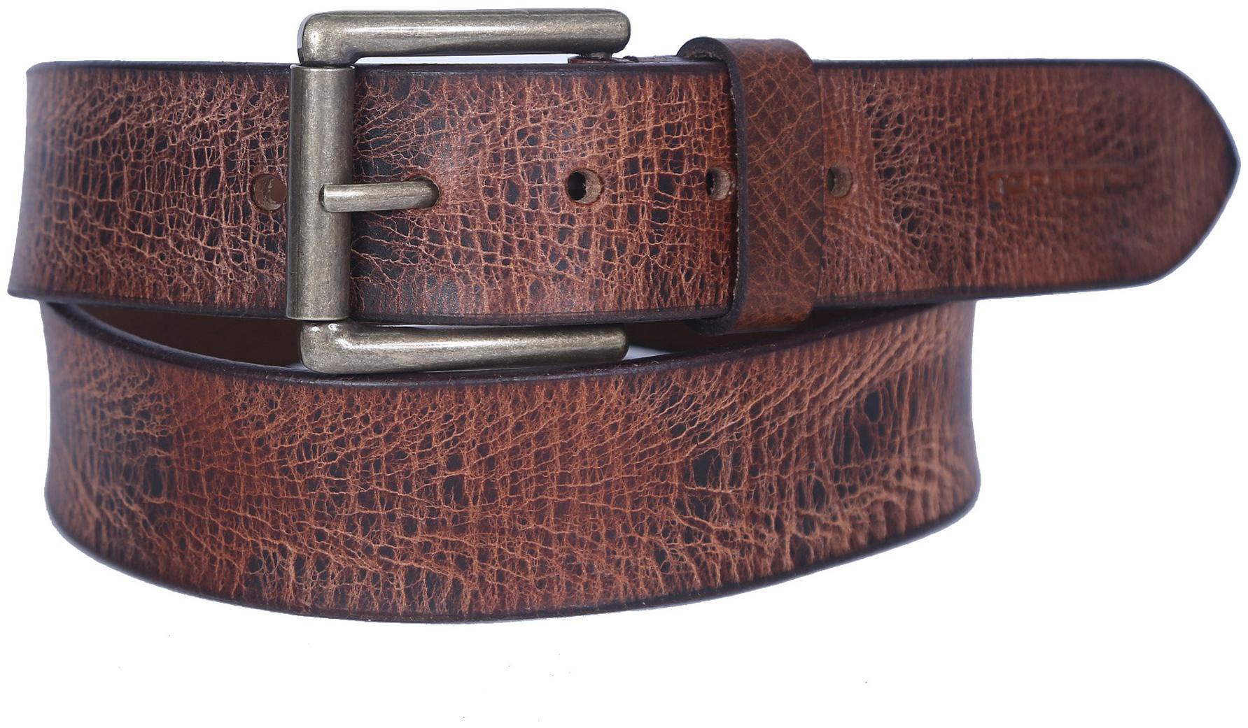 

Top Notch Men s Leather Belt For Casual And Formal Wear (Brown 32)