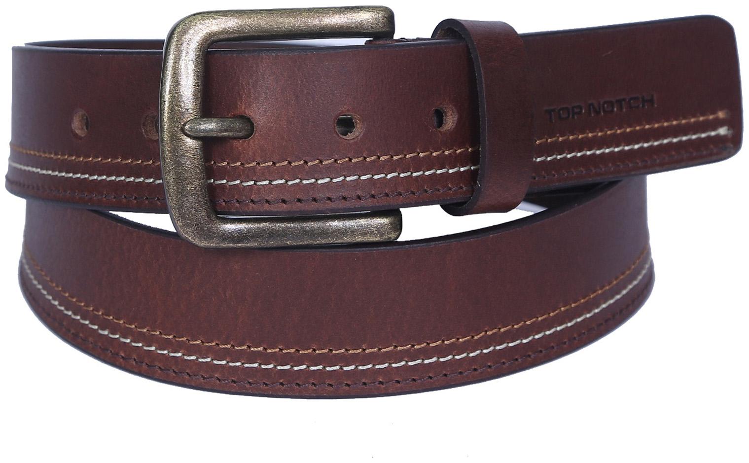 

Top Notch Men s Leather Belt For Casual And Formal Wear (Brown 38)