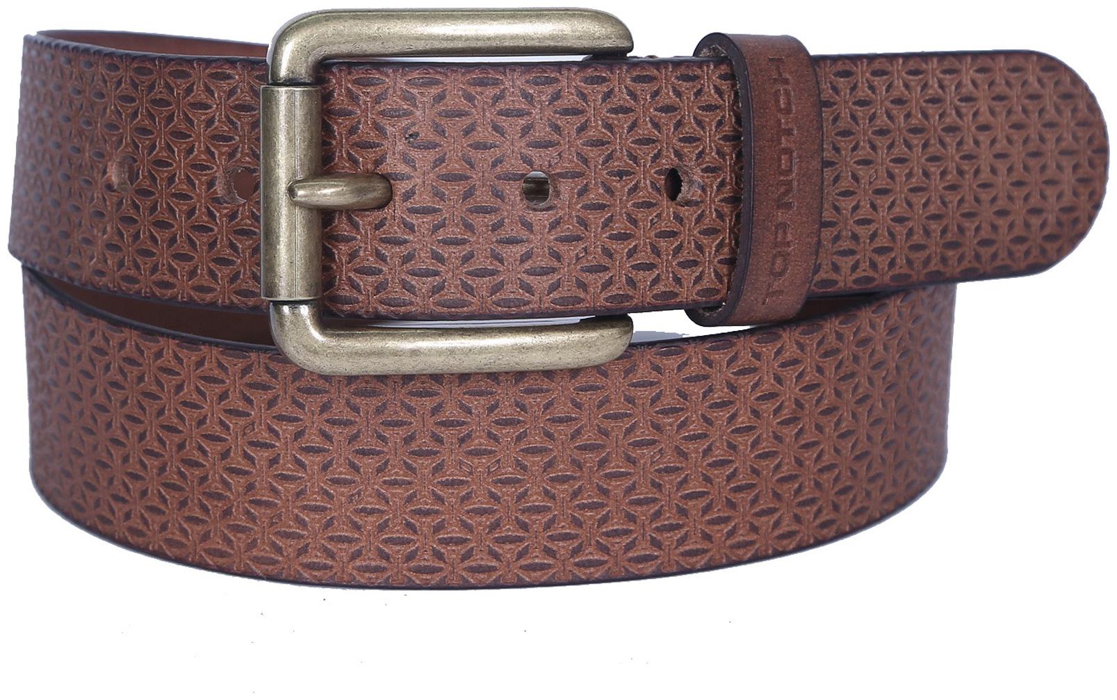 

Top Notch Men s Leather Belt For Casual And Formal Wear (Tan 34)