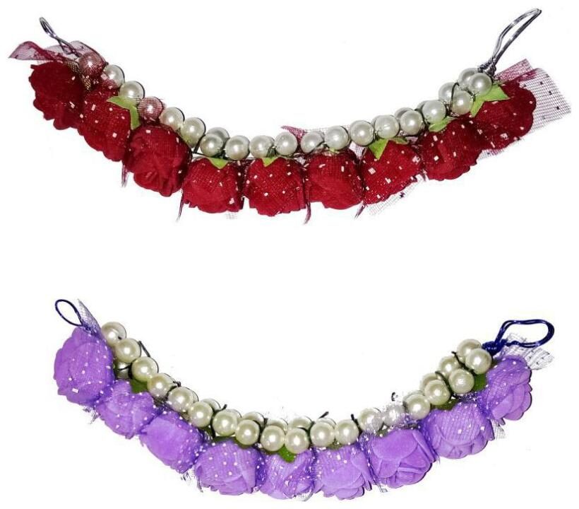 

TRADITIONAL HAIR GAJRA BY SHRUNGARIKA (PACK OF 2 )