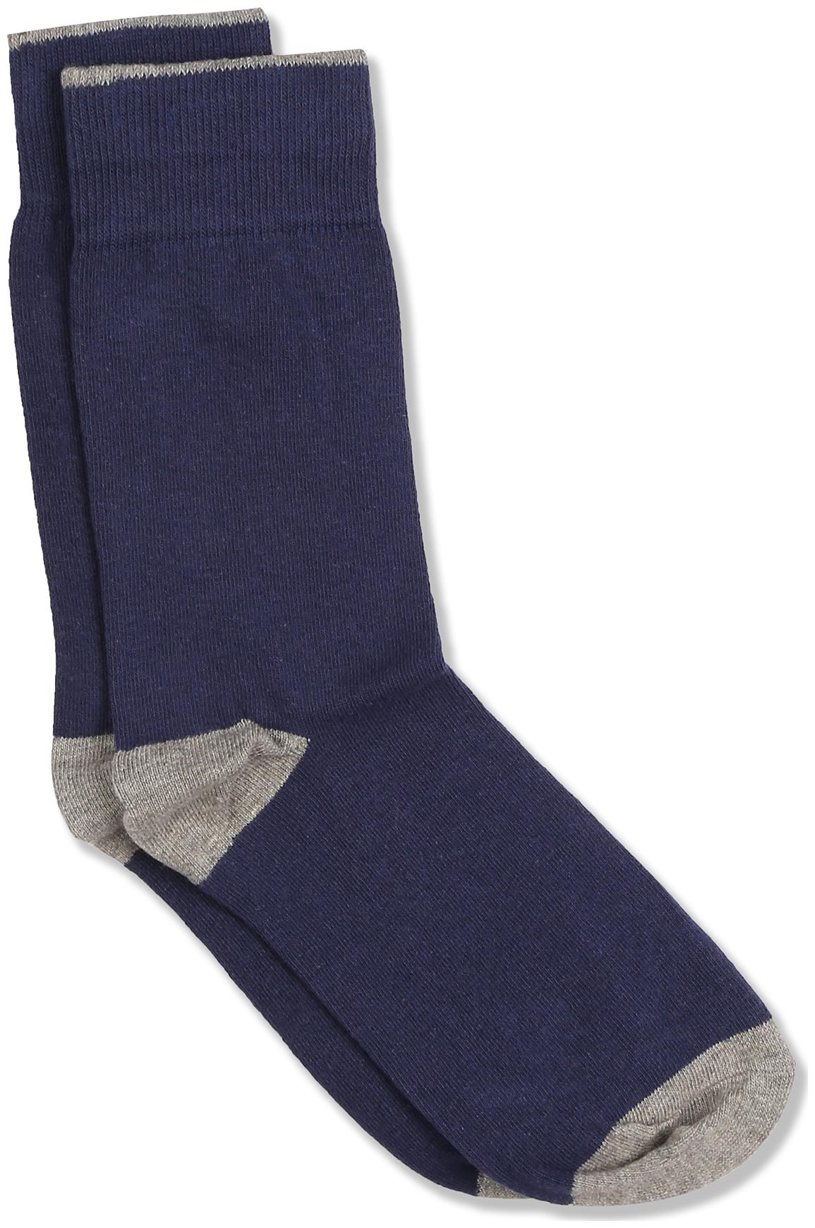 

U S Polo Assn Blue Cotton Crew length socks ( 1 pair )