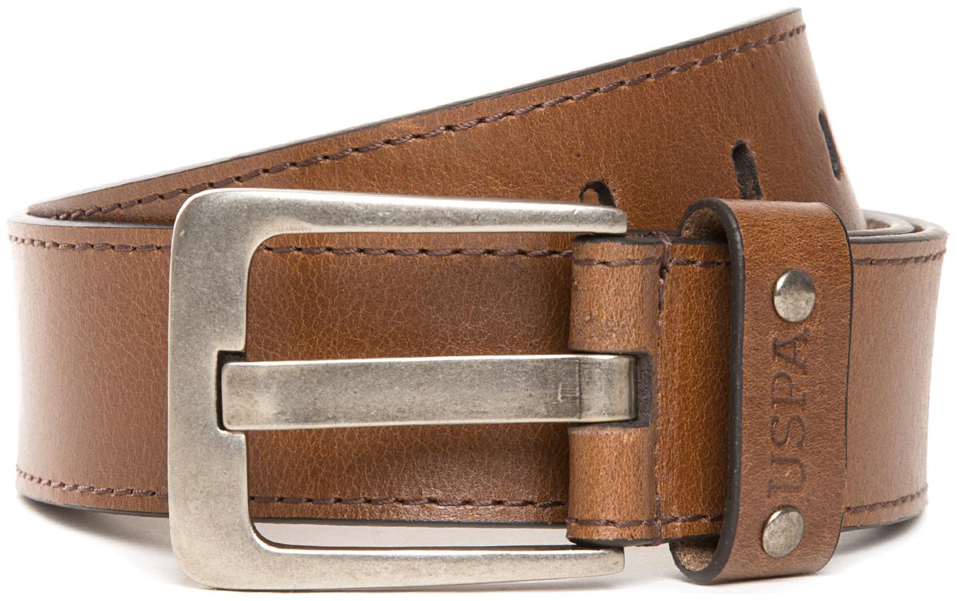 

U S Polo Assn Textured Leather Belt for men