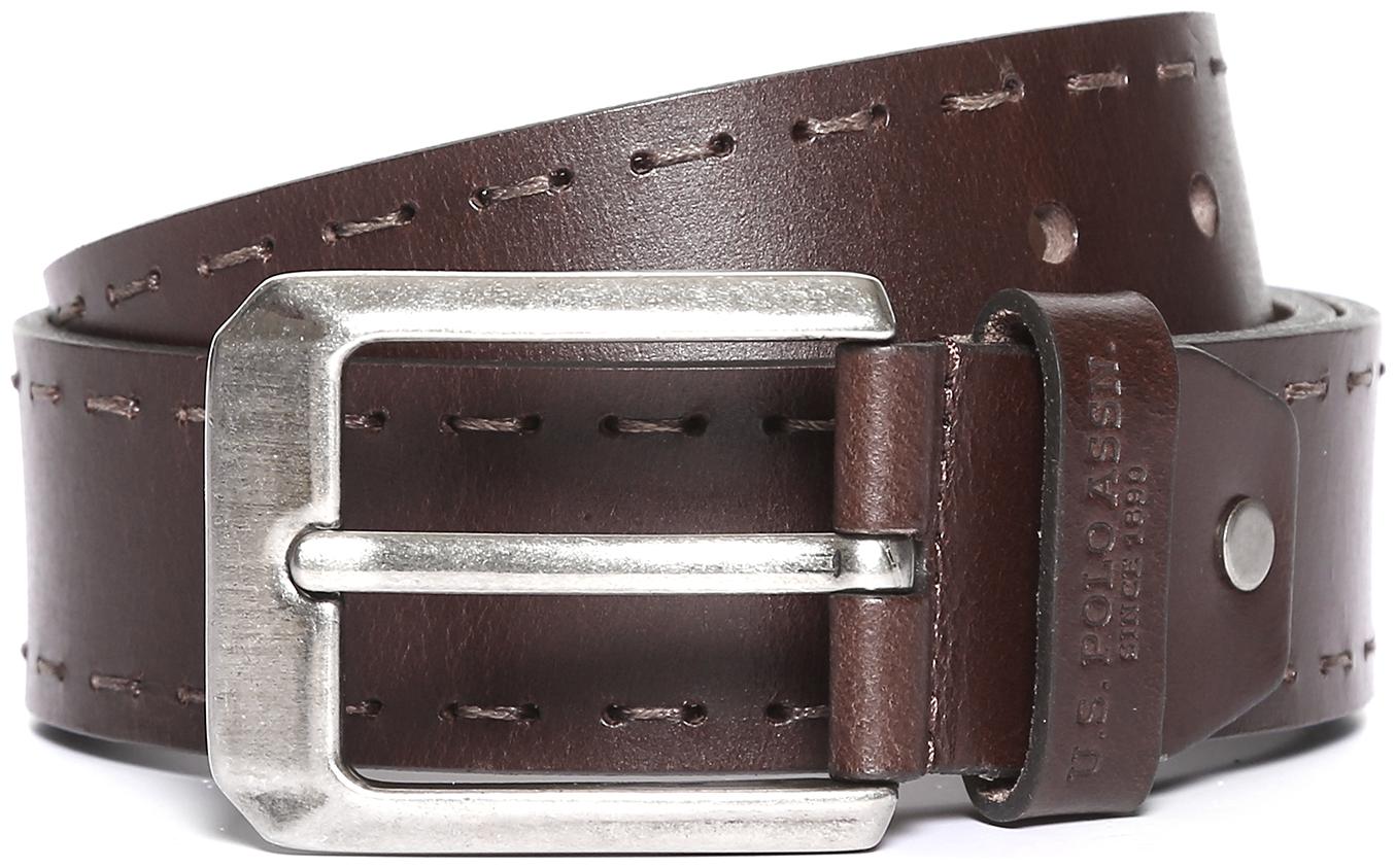 

U S Polo Assn Stitched Leather Belt for men