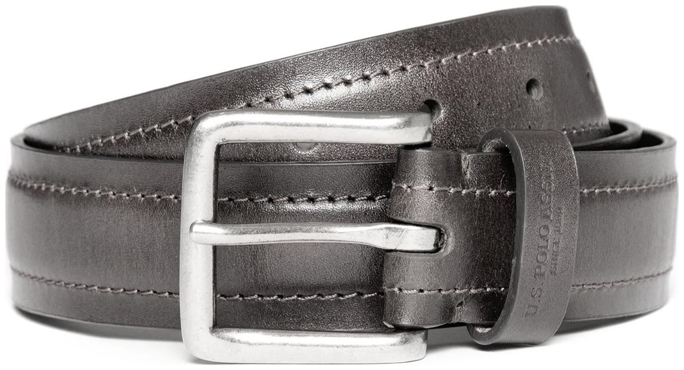 

U S Polo Assn Textured Leather Belt