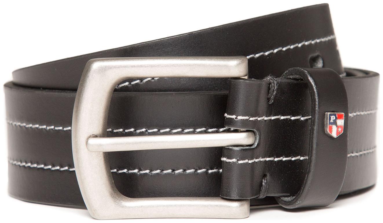 

U S Polo Assn Contrast Stitch Leather Belt