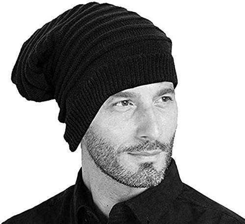 

Unisex Cotton Beanie Cap (Black Free Size) - Pack of 1