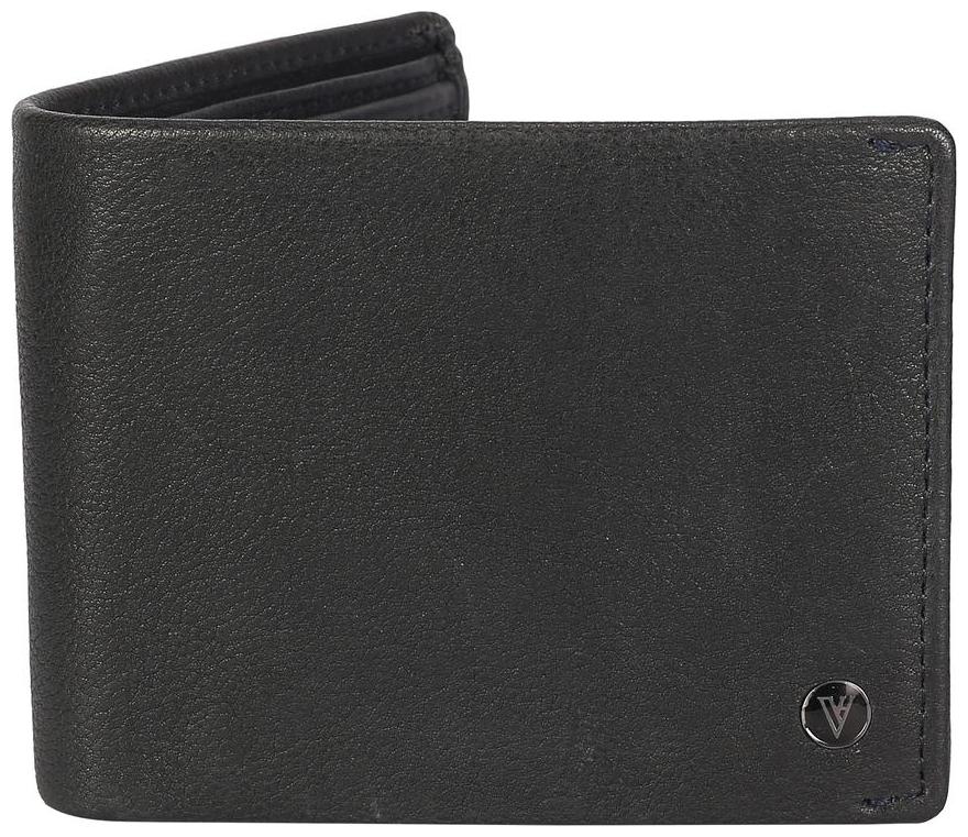 

Van Heusen Men Black Leather Bi-Fold Wallet ( Pack of 1 )