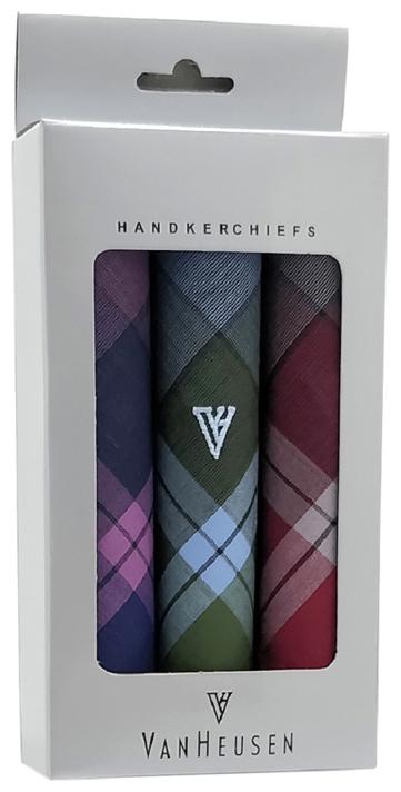 

Van Heusen Multi Cotton Handkerchiefs ( Pack of 3 )
