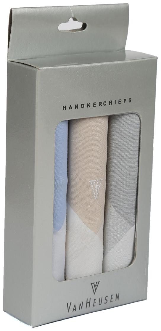 

Van Heusen Multi Cotton Pack Of 3 pcs Hankerchiefs