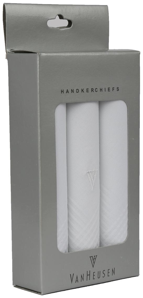 

Van Heusen White Cotton Handkerchiefs ( Pack of 1 )