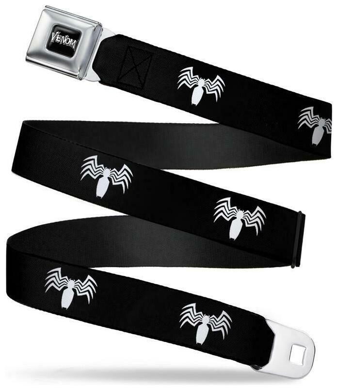 

Venom Spider Logo Marvel Comics Officially Licensed Seatbelt Belt