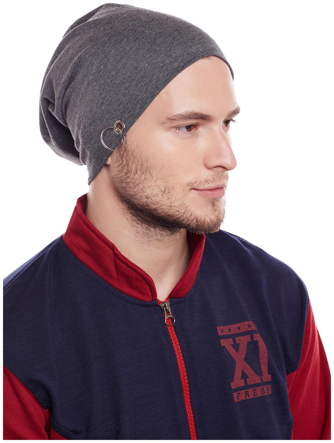

Vimal Jonney Dark Grey Blended Beanie Cap For Men