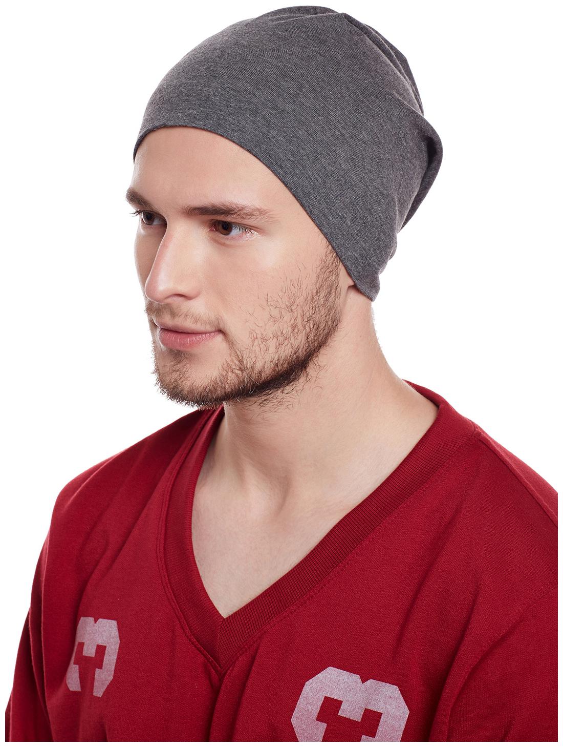 

Vimal Jonney Dark Grey Blended Beanie Cap For Men
