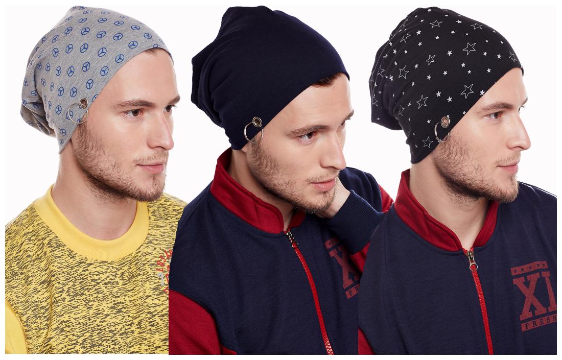 

Vimal Jonney Multicolor Blended Beanie Cap For Men(Pack Of 3)