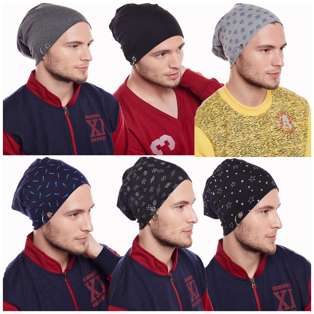 

Vimal Jonney Multicolor Blended Beanie Cap For Men(Pack Of 6)