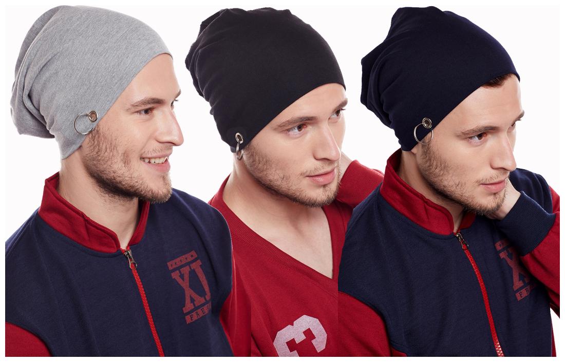 

Vimal Jonney Multicolor Blended Beanie Cap For Men(Pack Of 3)