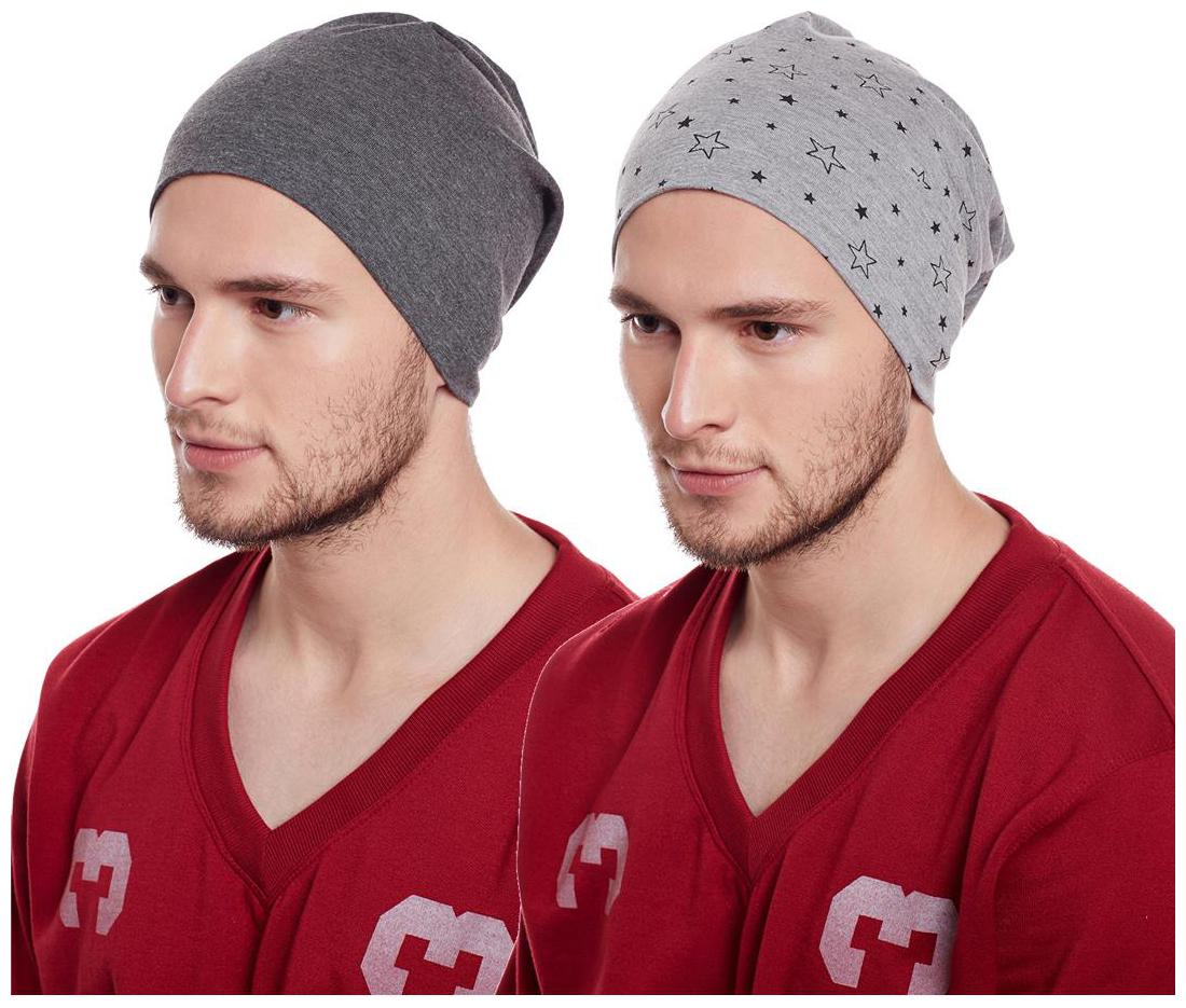 

Vimal Jonney Multicolor Blended Beanie Cap For Men(Pack Of 2)