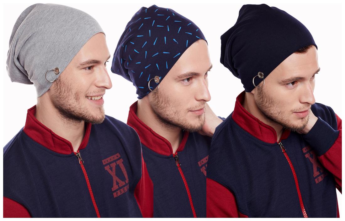 

Vimal Jonney Multicolor Blended Beanie Cap For Men(Pack Of 3)