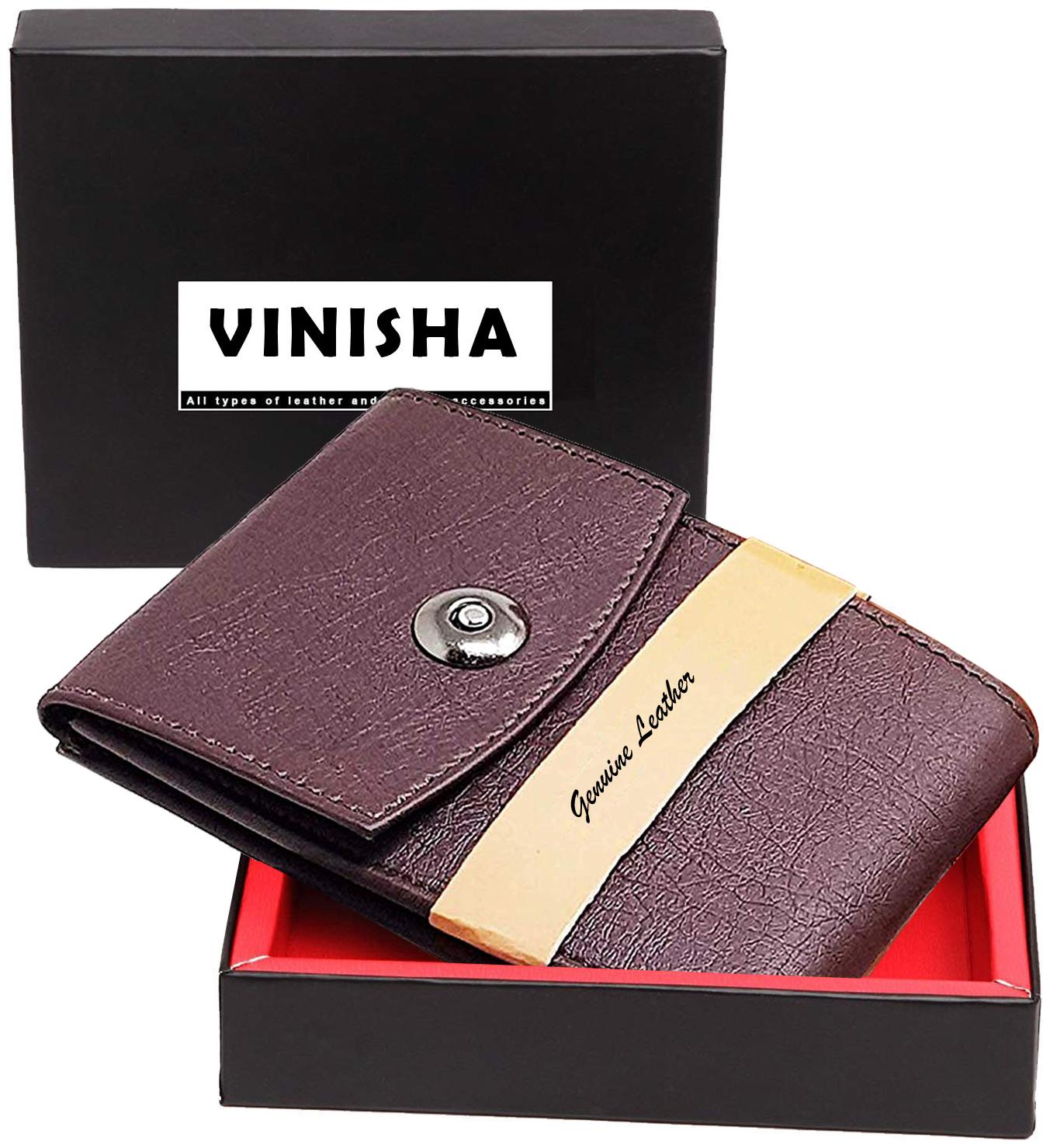 

VINISHA ENTERPRISE Men Brown Pu Bi-Fold Wallet ( Pack of 1 )