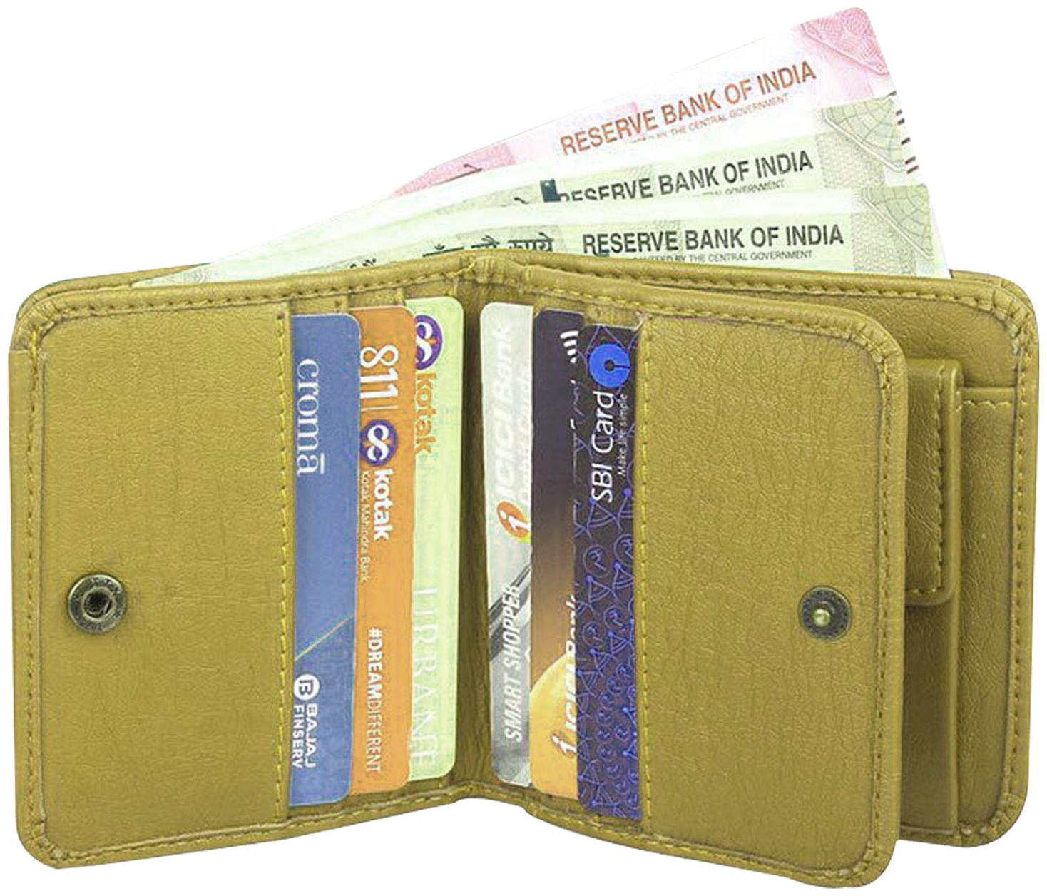 

VINISHA ENTERPRISE Men Beige Leather Bi-Fold Wallet ( Pack of 1 )