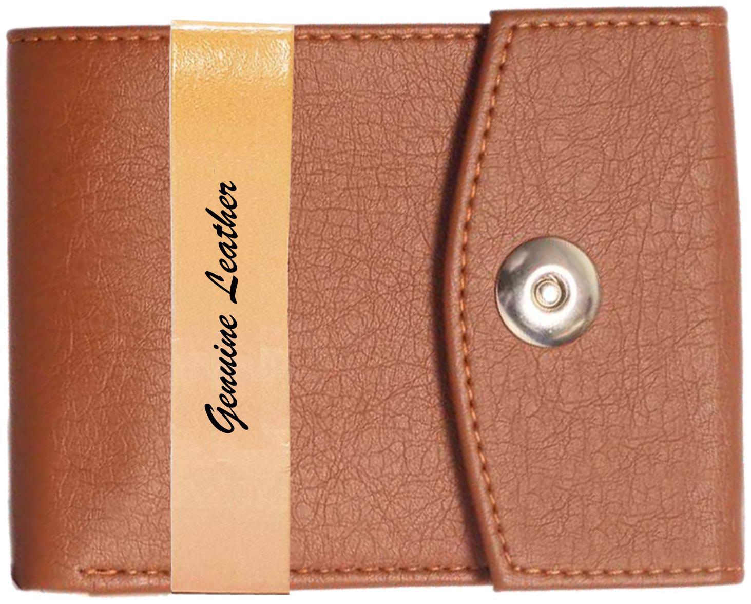 

VINISHA ENTERPRISE Men Tan Pu Bi-Fold Wallet ( Pack of 1 )