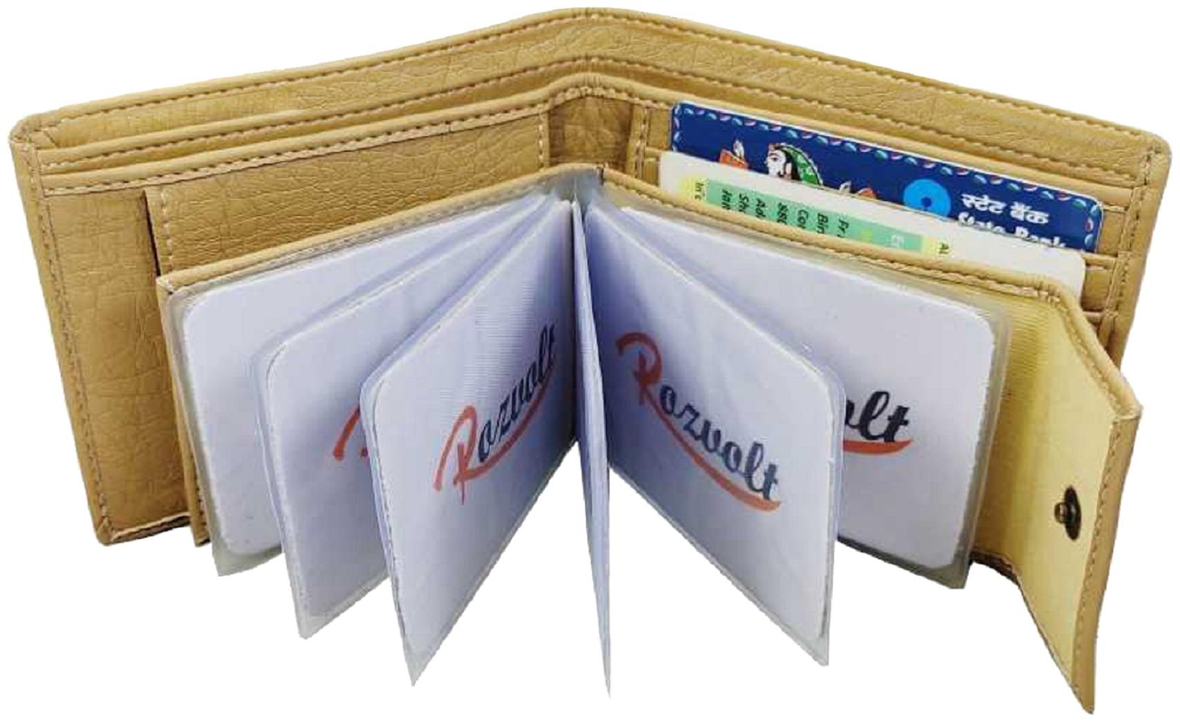 

VINISHA ENTERPRISE Men Beige Pu Bi-Fold Wallet ( Pack of 1 )