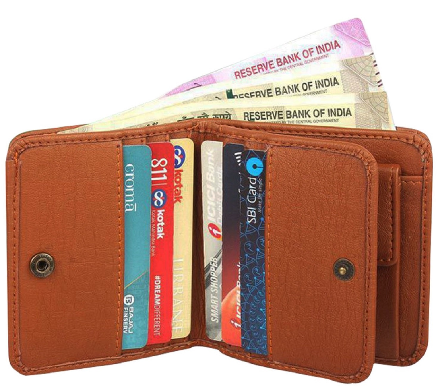 

VINISHA ENTERPRISE Men Tan Leather Bi-Fold Wallet ( Pack of 1 )