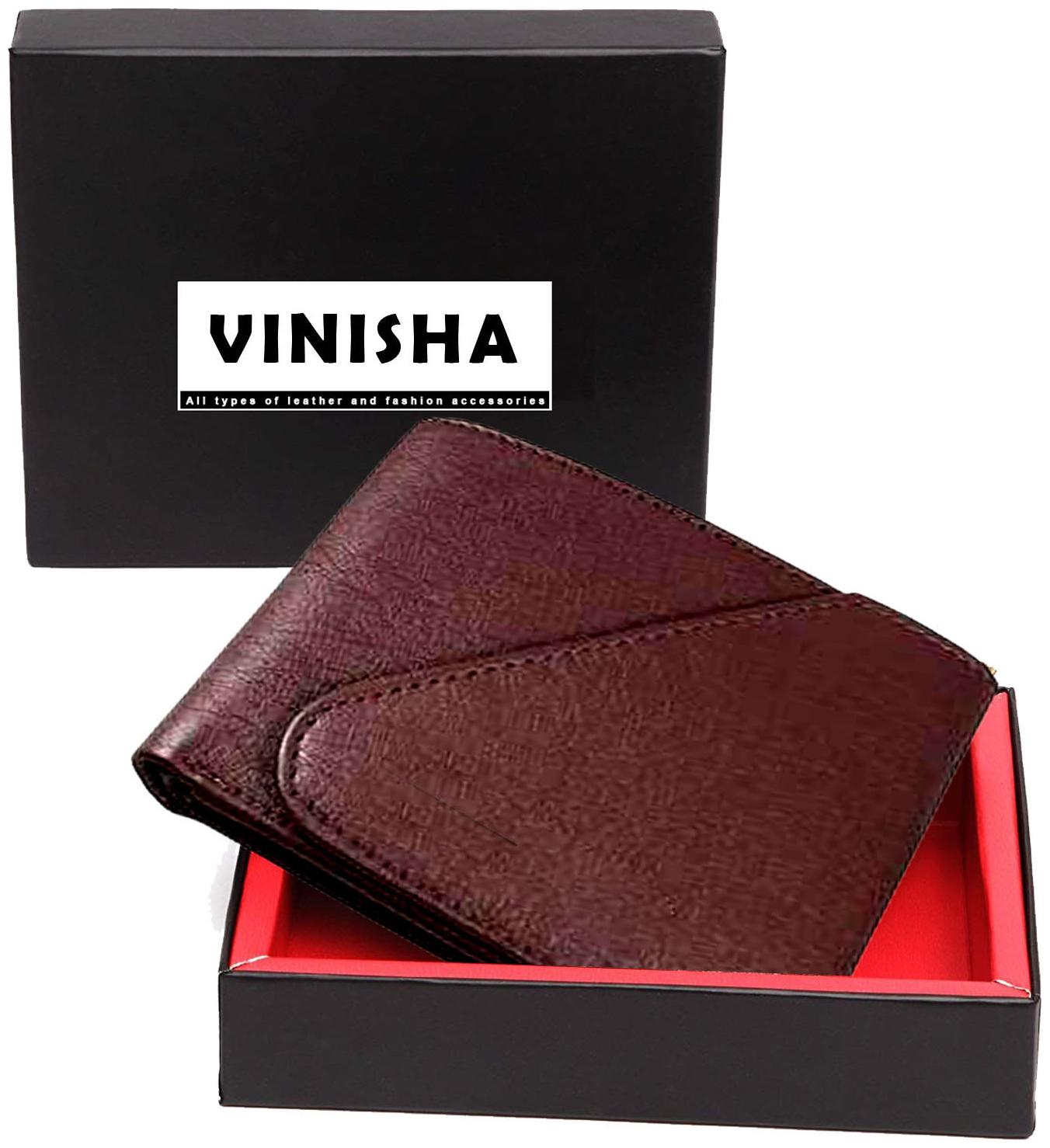 

VINISHA ENTERPRISE Men Brown Pu Bi-Fold Wallet ( Pack of 1 )