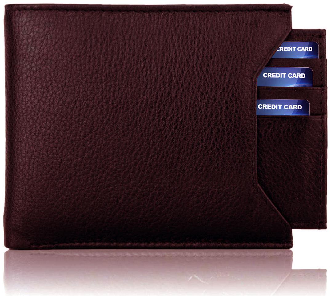 

VINISHA ENTERPRISE Men Brown Leather Bi-Fold Wallet ( Pack of 1 )