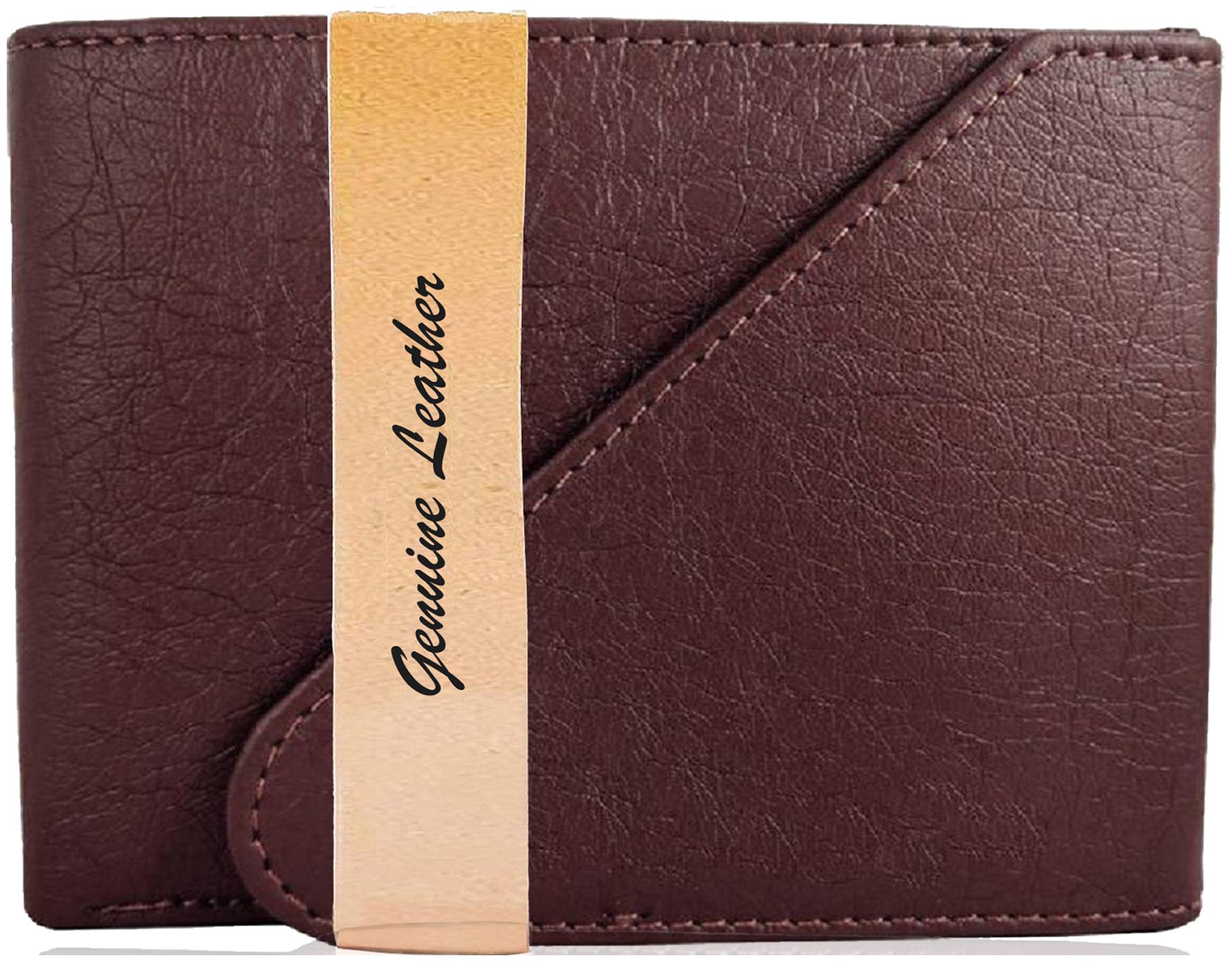 

VINISHA ENTERPRISE Men Brown Pu Bi-Fold Wallet ( Pack of 1 )