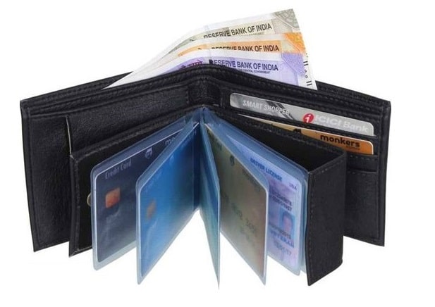 

VINSAGE Men Black Pu Bi-Fold Wallet ( Pack of 1 )