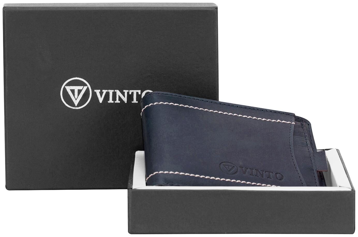 

Vinto Men Assorted Leather Bi-Fold Wallet ( Pack of 1 )