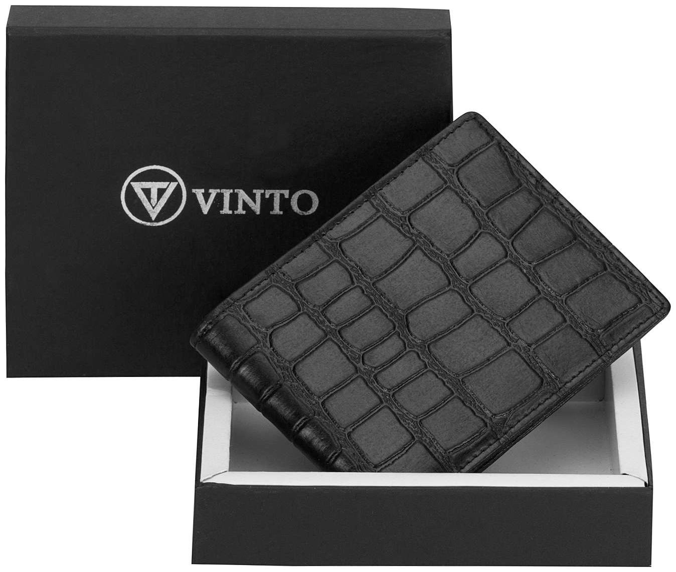 

Vinto Men Assorted Leather Bi-Fold Wallet ( Pack of 1 )