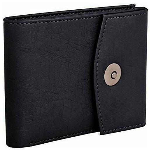

Vinto Men Black Pu Bi-Fold Wallet ( Pack of 1 )