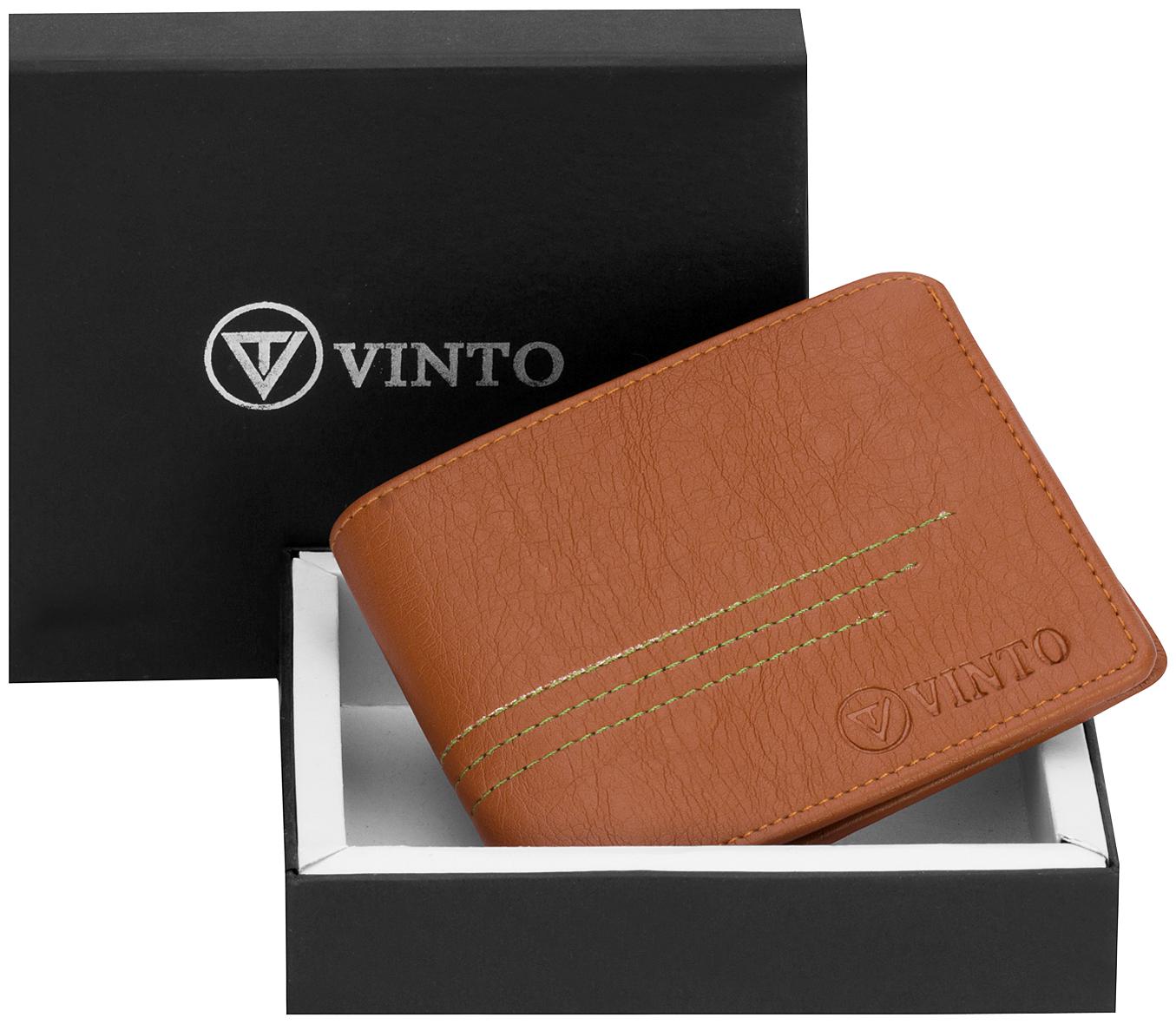 

Vinto Men Assorted Leather Bi-Fold Wallet ( Pack of 1 )