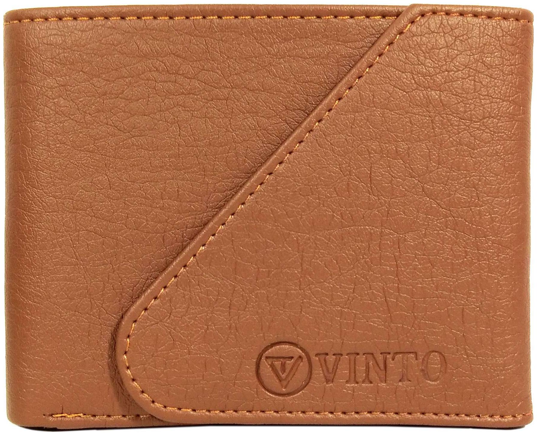 

Vinto Men Assorted Pu Bi-Fold Tri Fold Wallet ( Pack of 1 )