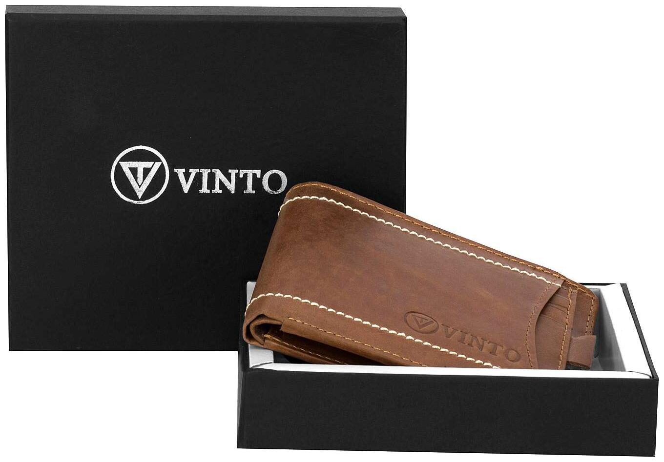 

Vinto Men Assorted Leather Money Clip Bi-Fold Wallet ( Pack of 1 )