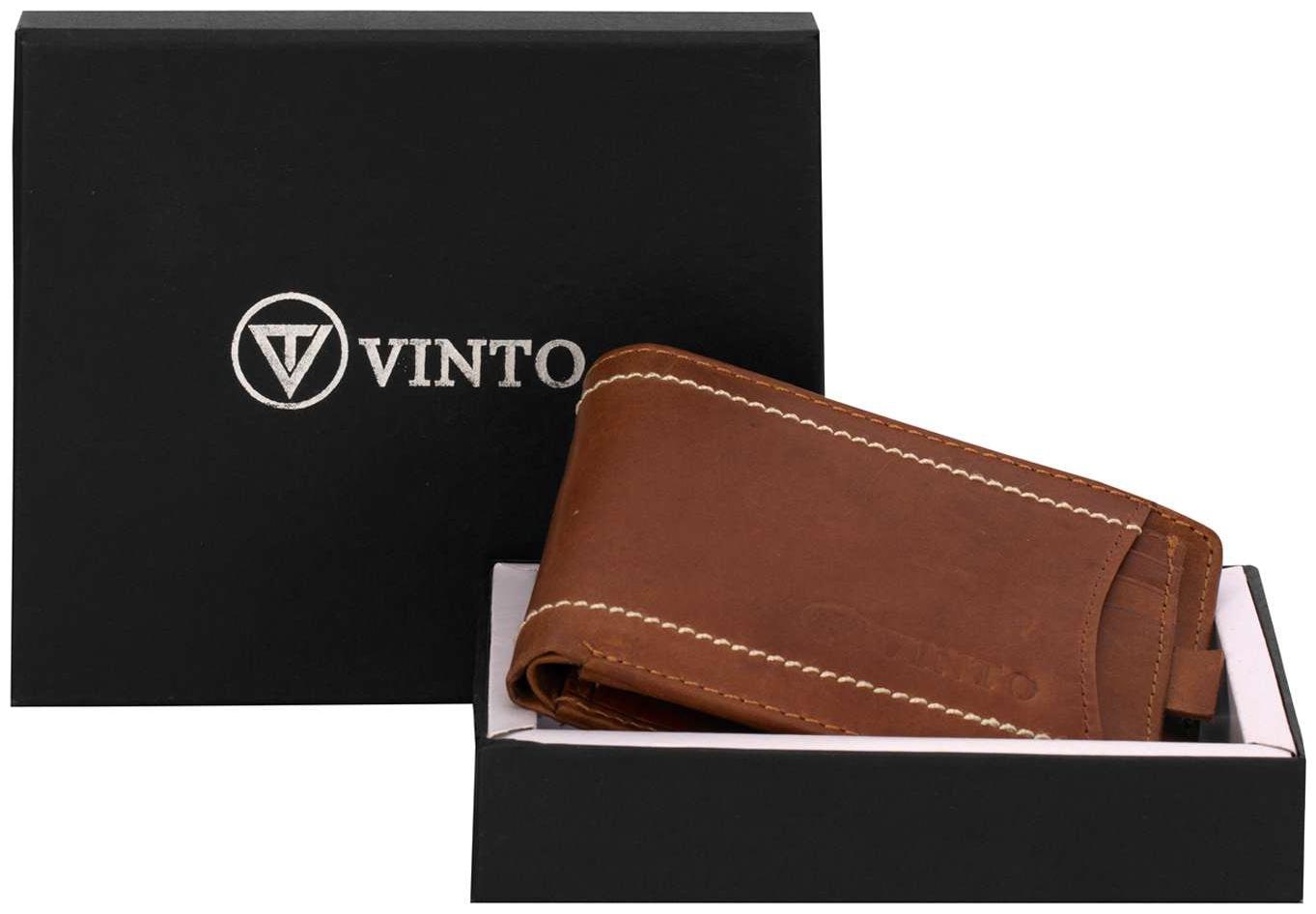 

Vinto Men Assorted Leather Bi-Fold Wallet ( Pack of 1 )