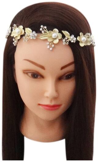 Buy Vogue Hair Accessories Golden Bridal Fancy Hair Accessories