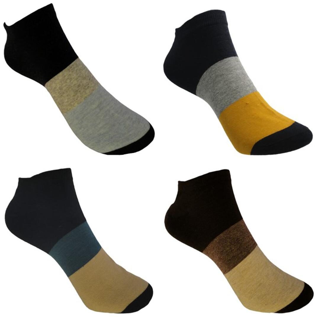 

Voici Multi Cotton Ankle length socks ( Pack of 4 )