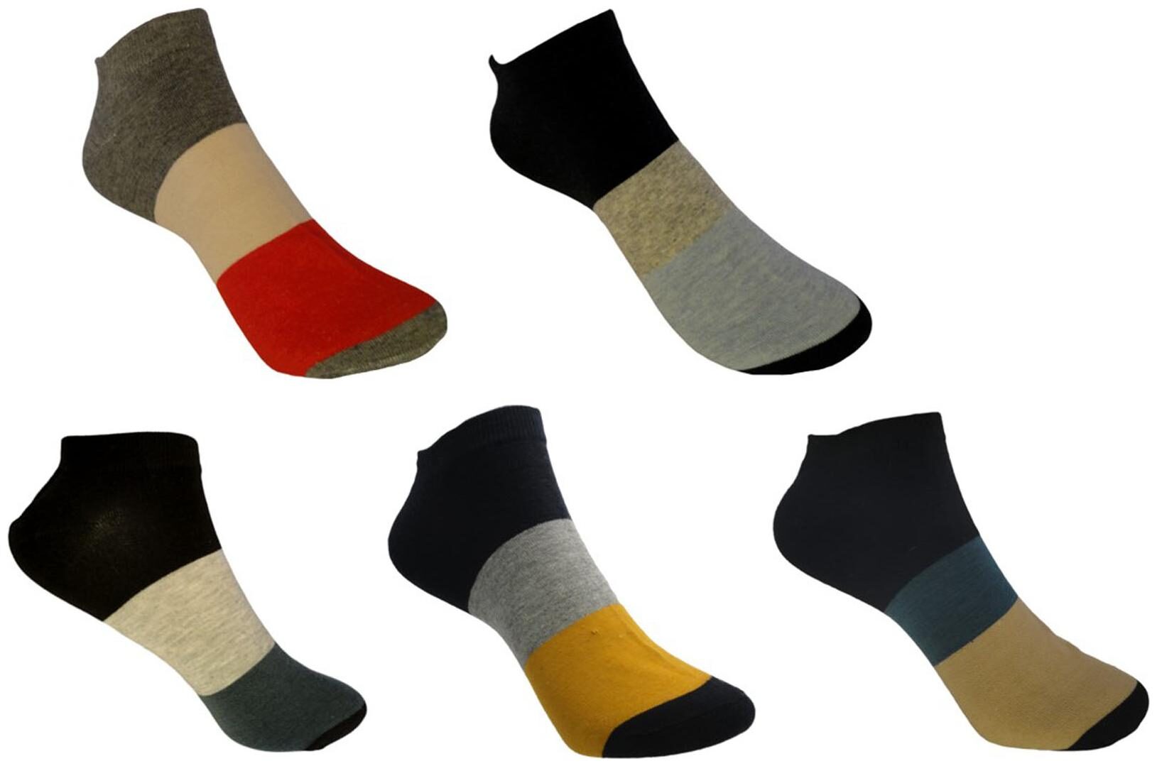 

Voici Multi Cotton Ankle length socks ( Pack of 5 )