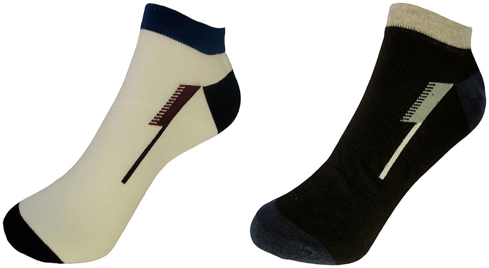 

Voici Multi Cotton Ankle length socks ( Pack of 2 )